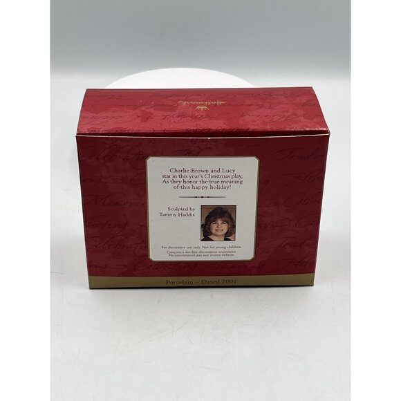 New VTG 2001 Hallmark Keepsake PEANUTS PAGEANT Nativity Scene Ornament SEE ALL - Picture 12 of 16